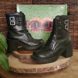 Mudd 🌻 Vintage Mighty 90's Retro Chunky Platform♡